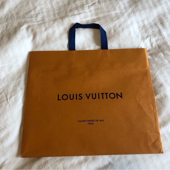 🛍 Louis Vuitton Paper Shopping Bag - Picture 1 of 4